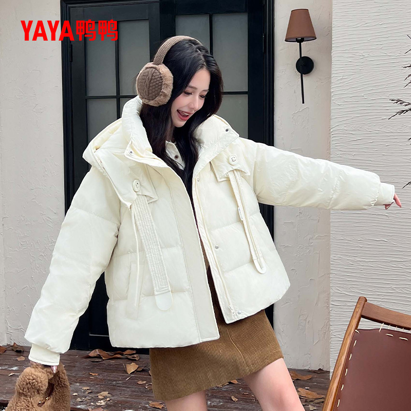 YAYA/鸭鸭2024新款羽绒服面包服保暖