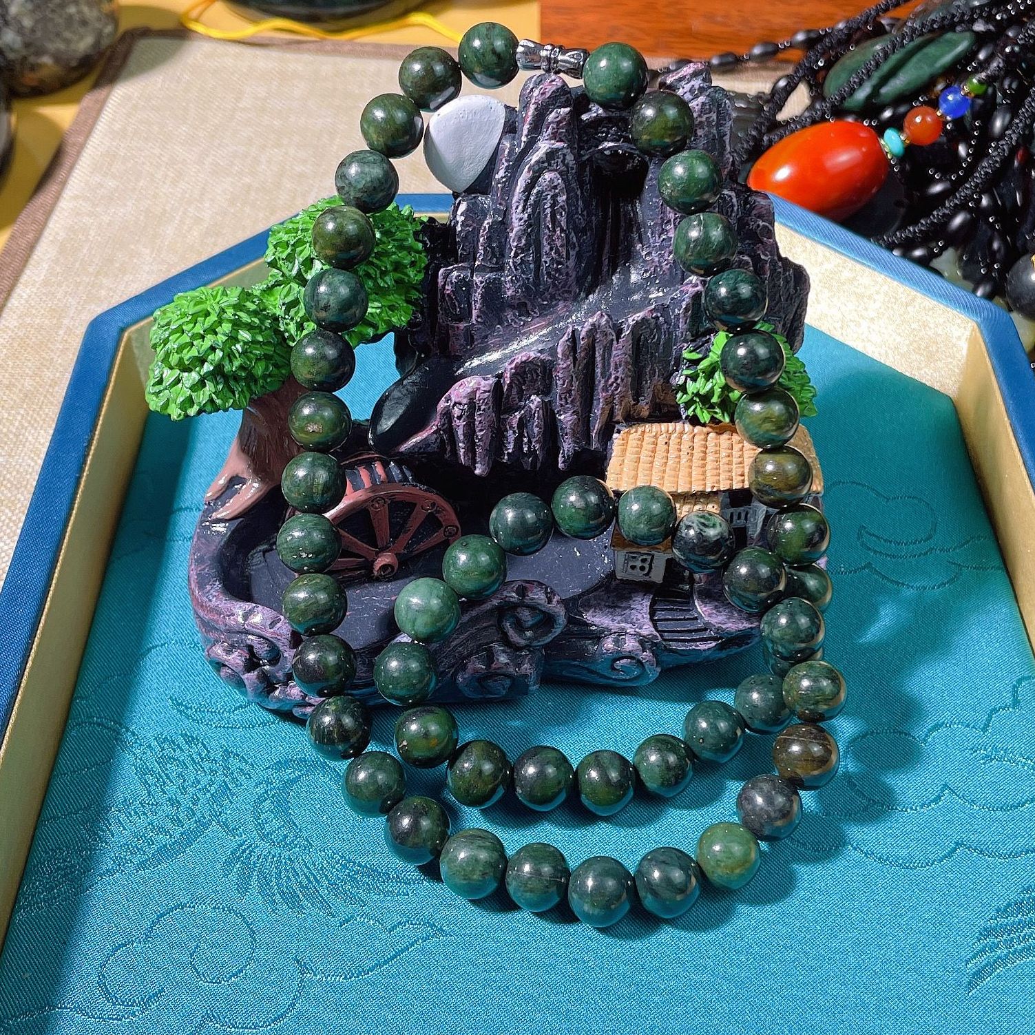 天然老料藏玉药王石妈妈链时尚百搭（多样性发货拍一发一）手工气质