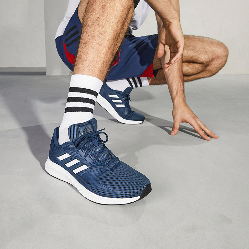 阿迪达斯男鞋休闲鞋运动RUNFALCON 2.0 FZ2807