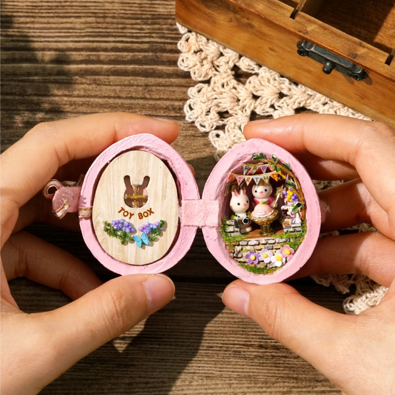3d立体拼图玩具儿童diy手工制作积木拼装模型生日礼物女孩子益智