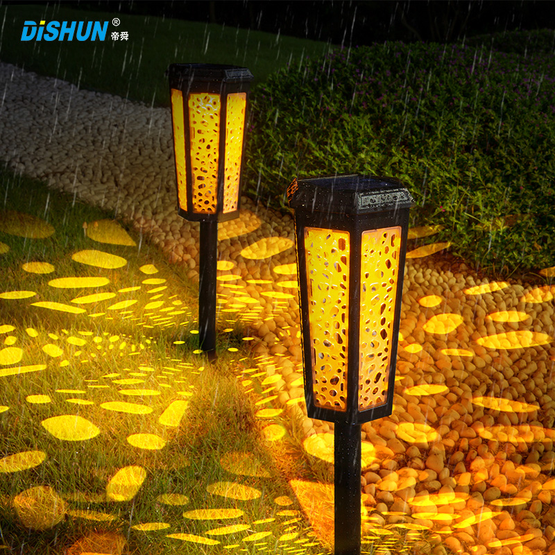 新款太阳能室外草地灯庭院灯别墅花园氛围阳台防水照明超亮地插灯