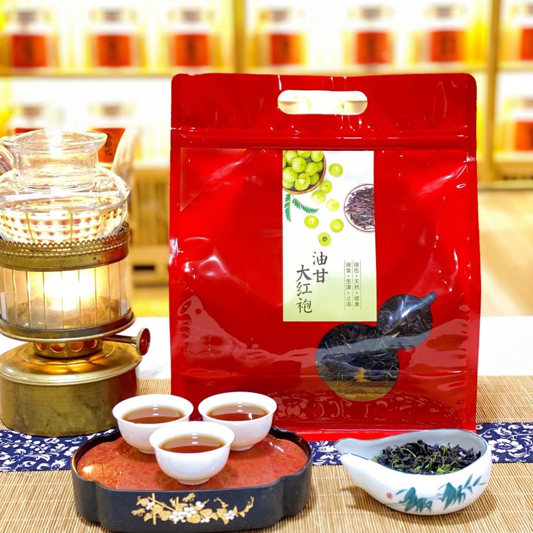 茗天时宠粉武夷岩茶大红袍油甘茶葫芦红袋一斤袋