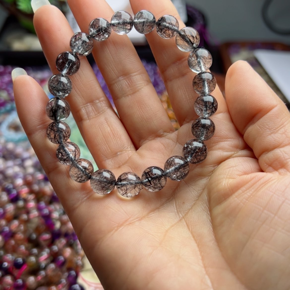 【闪购商品】水晶手链未镶嵌程*哒