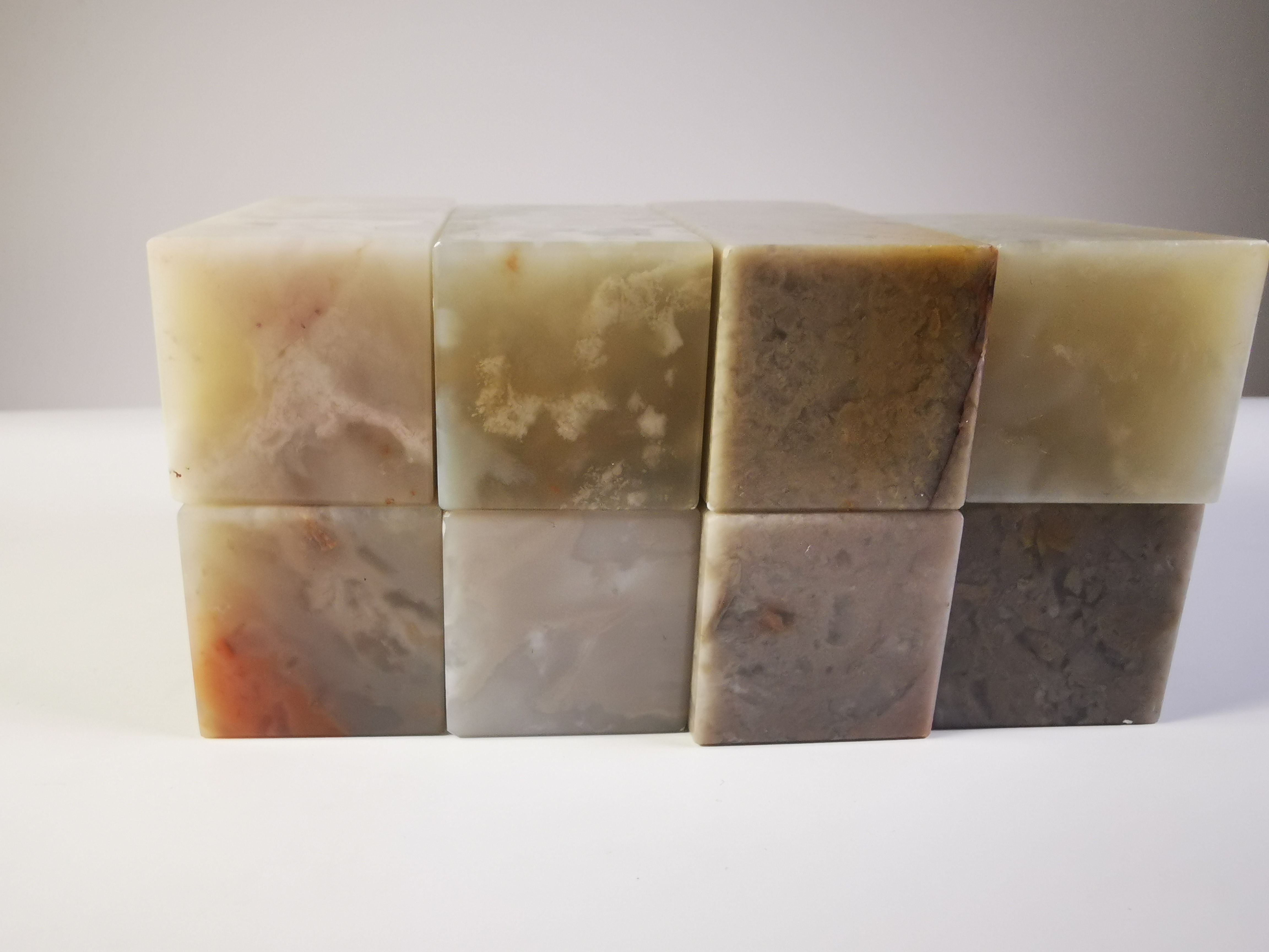 泰来石，石质稳定，8方，刀感舒服/尺寸3～3～5.3—6.5