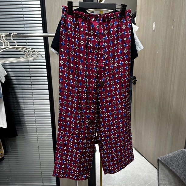 全新未使用 LouisVuitton/路易威登 lv老花裤/38码