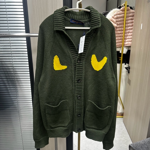 全新未使用 LouisVuitton/路易威登 lv nigo 开衫/xl码