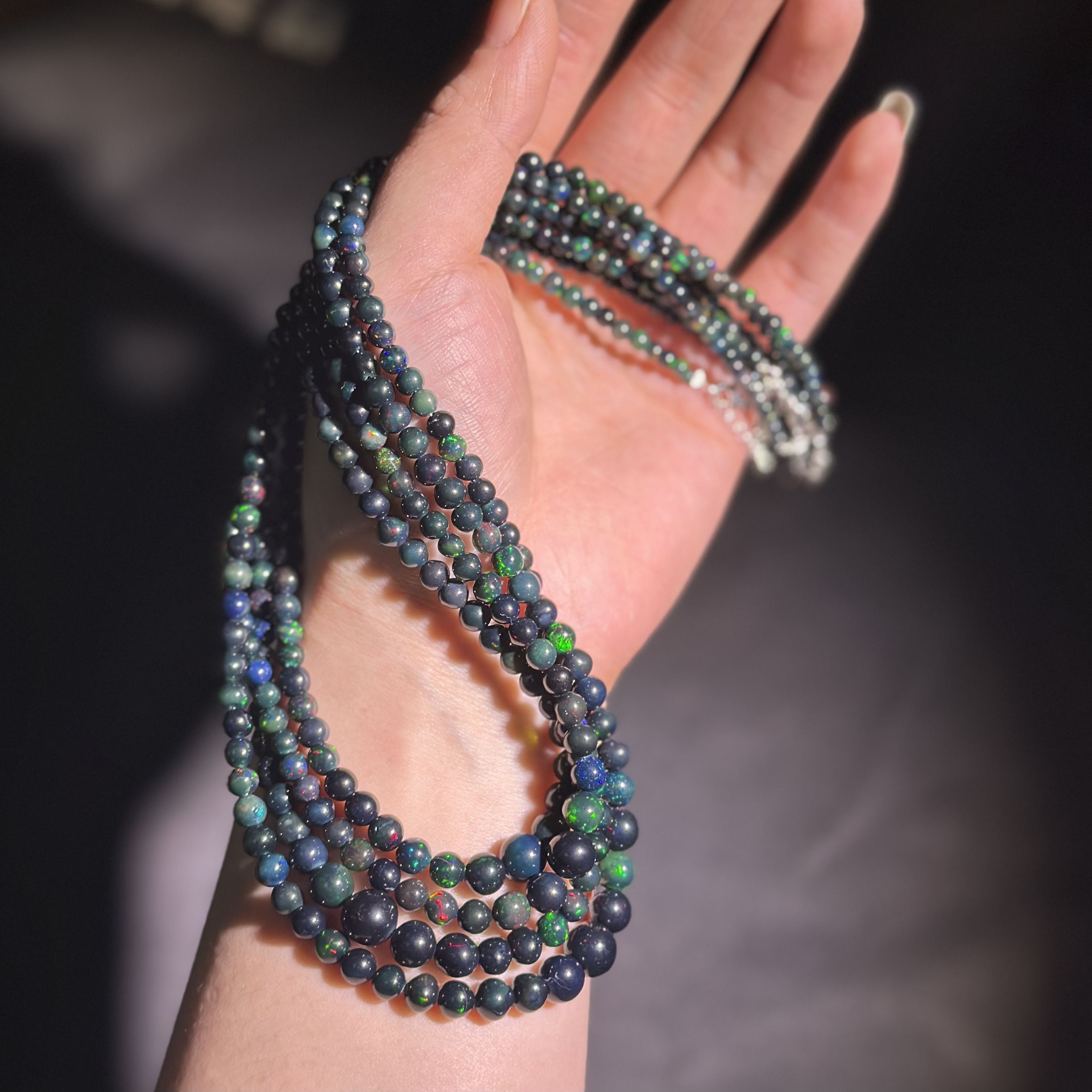 【缪老师严选】YY4006 OB黑色项链 多样性发其一