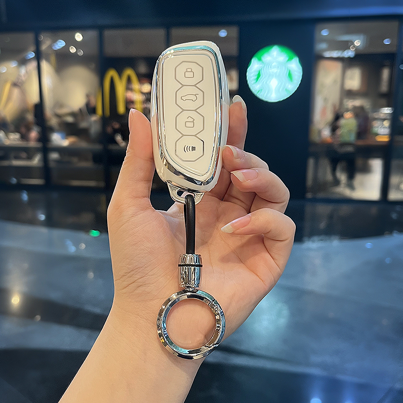 适用长城哈弗枭龙max钥匙套哈佛f7x猛龙神兽二代酷大狗h2车壳h6扣