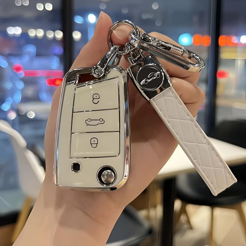 适用于大众钥匙套迈腾帕萨特速腾宝来途岳探岳朗逸车途观L探歌扣