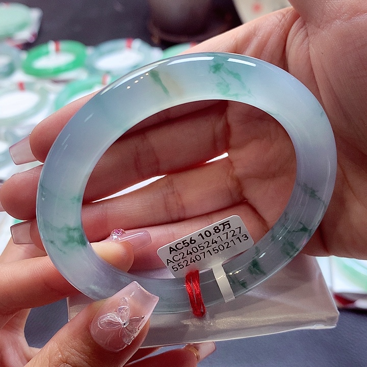 翡翠手镯未镶嵌62手镯99