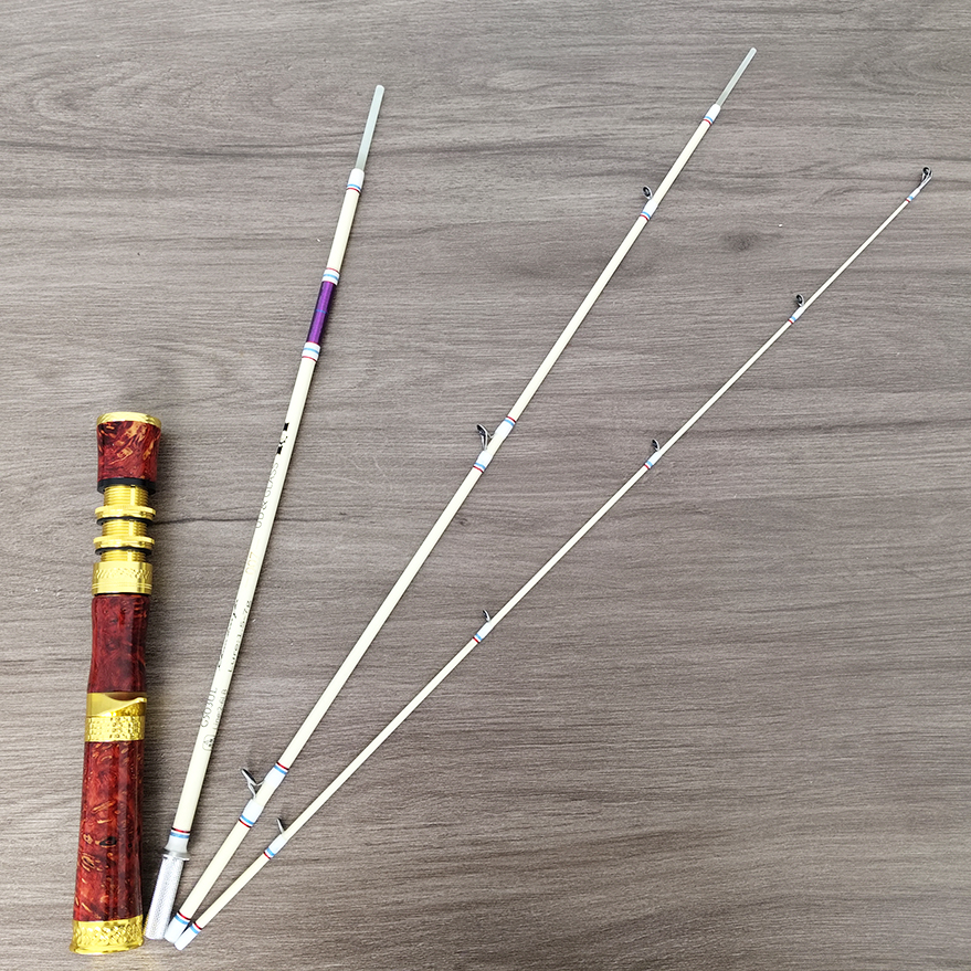 爆款微物路亚竿溪流马口竿便携式手把握柄鱼竿钓杆UL小饵弹射玻纤