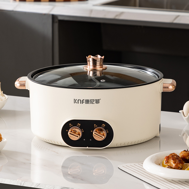 康尼菲多功能鸳鸯电火锅L01