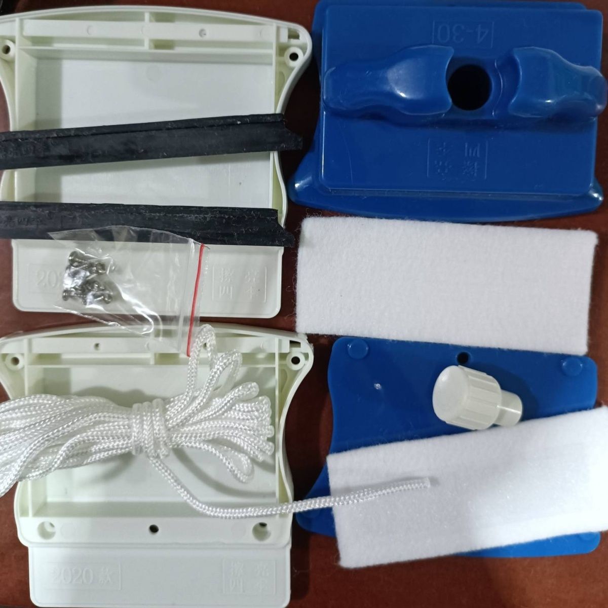 擦亮四季通用玻璃器外壳原装通用型皮条布旋钮玻璃清洁器及配件