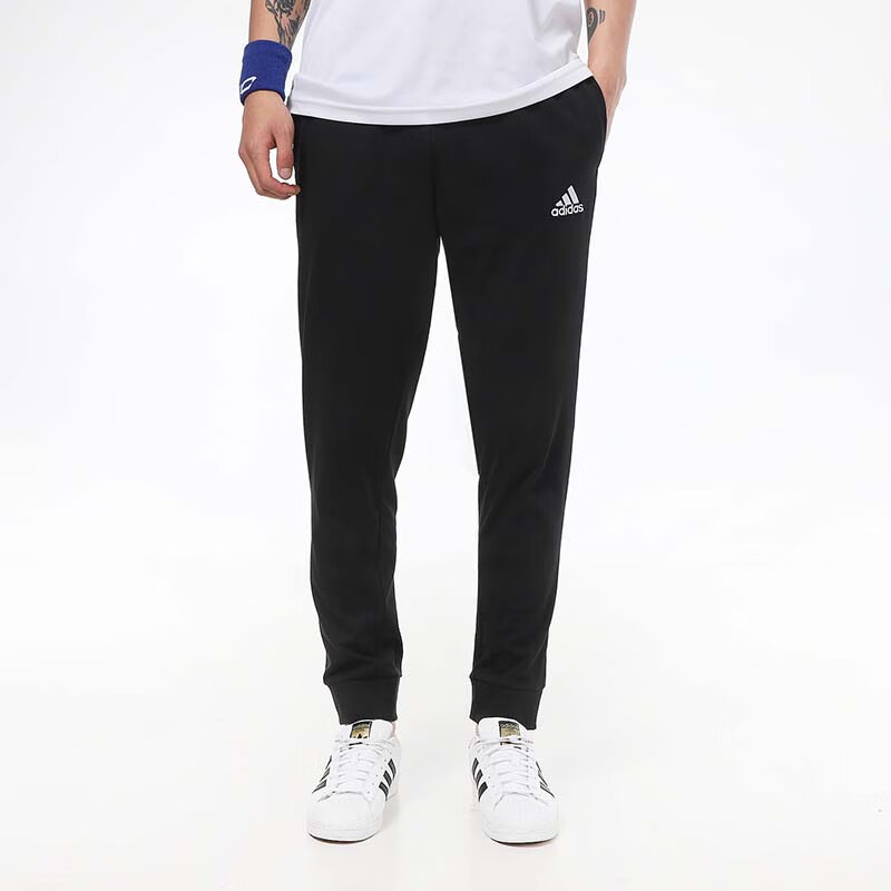 adidas 阿迪达斯长裤中性透气舒适运动束脚收口休闲裤GK9226