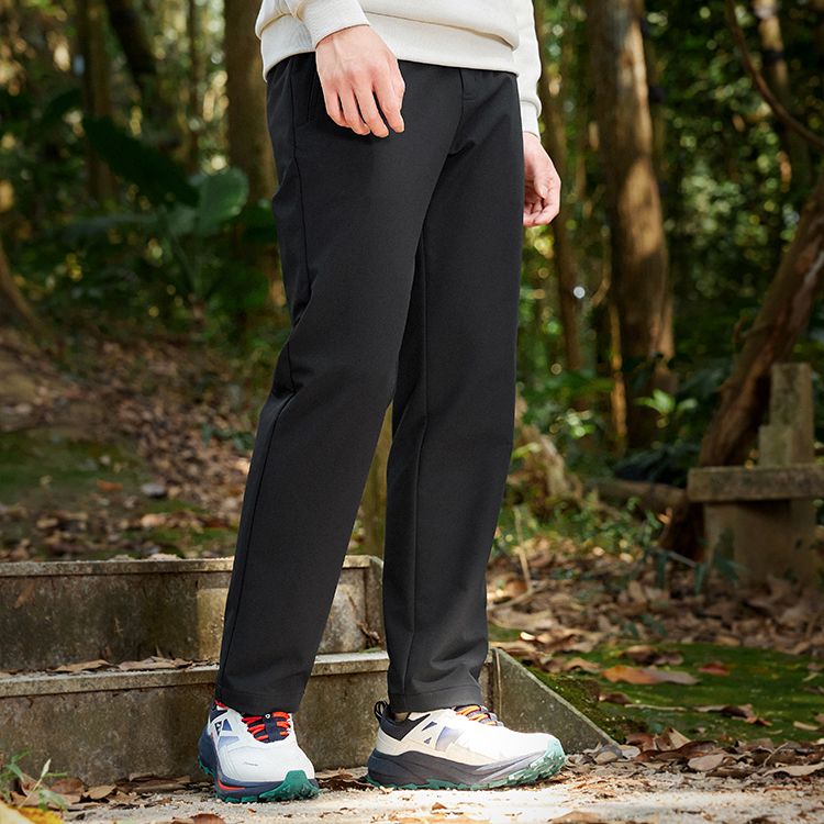 乔丹梭织长裤男2025秋季保暖耐磨户外越野休闲运动裤QDFYK3251533