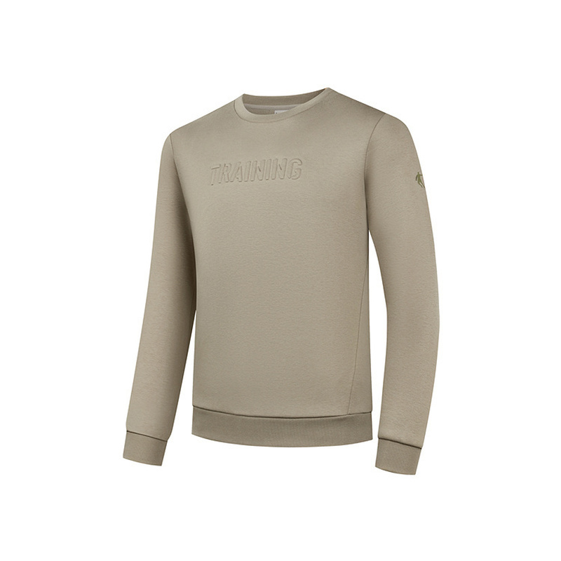 乔丹运动卫衣男2025秋季加绒保暖透气宽松针织套头衫QDEWD3251805