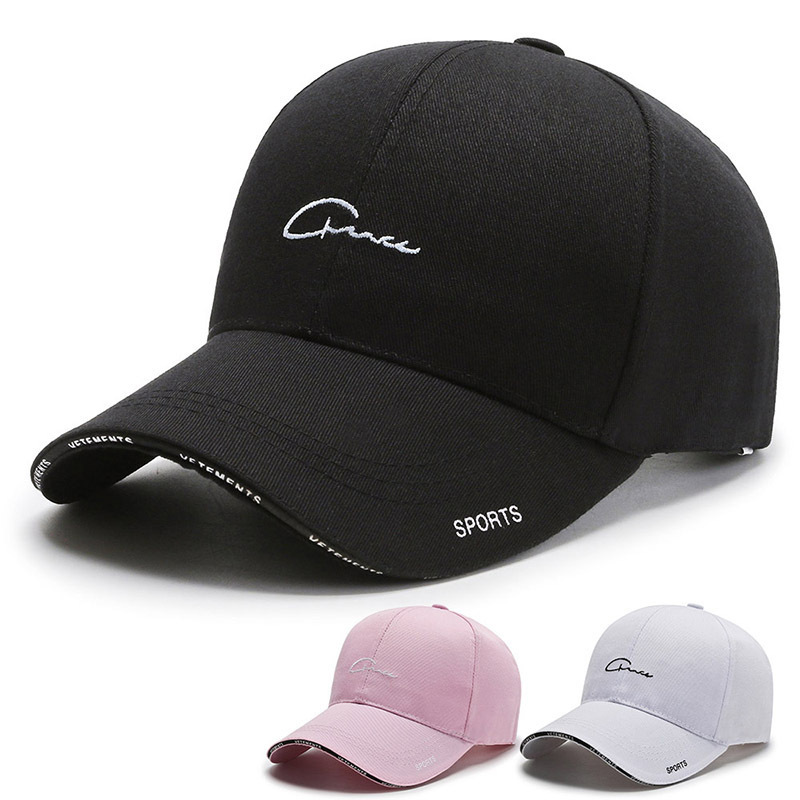 ZOCI品牌春夏帽子男鸭舌帽男韩版休闲刺绣棒球帽男士遮阳帽女防晒