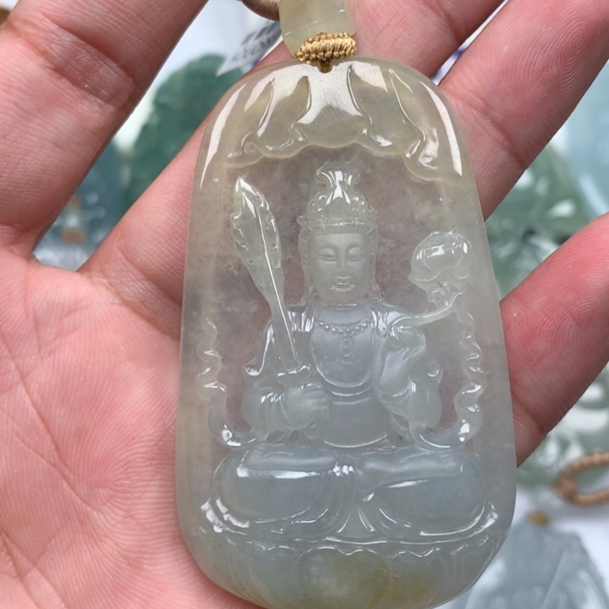 【闪购商品】翡翠颈饰未镶嵌别****饭