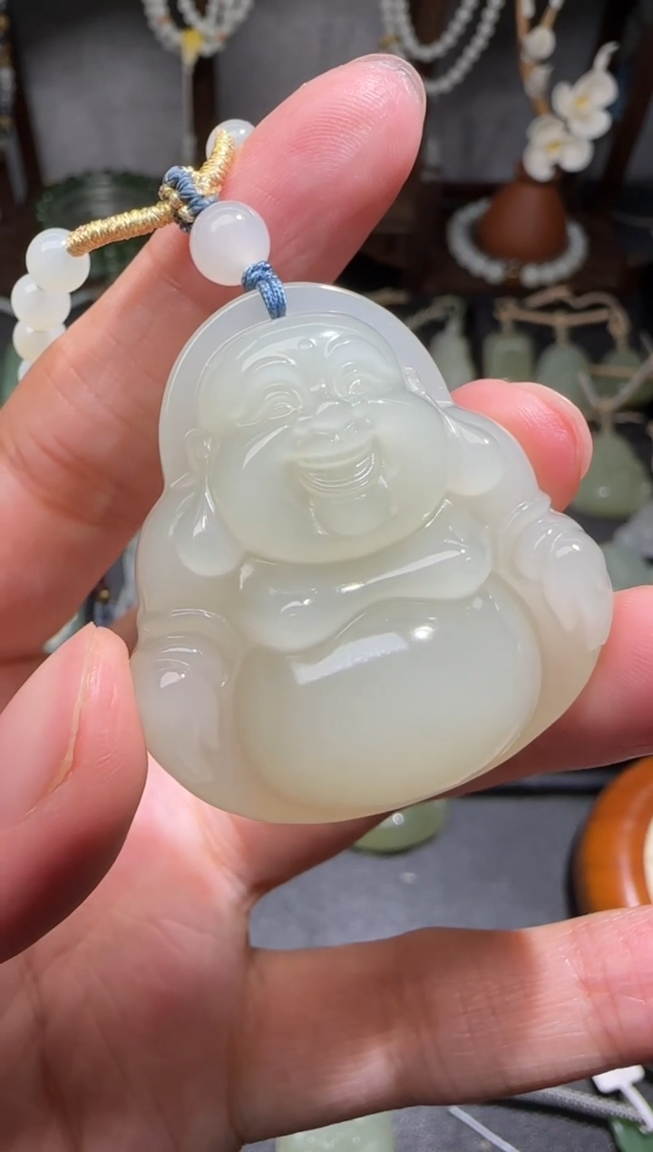 【闪购商品】和田玉颈饰未镶嵌佛公