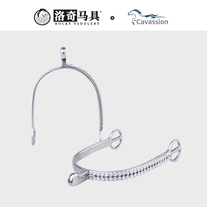 Cavassion儿童马刺(水晶）赠送马刺带  洛奇马具8110070