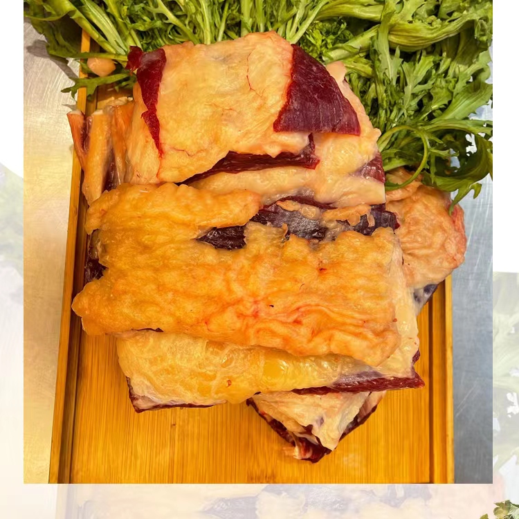 黄膘牛排冷冻发货冷冻后油脂会比图片颜色浅