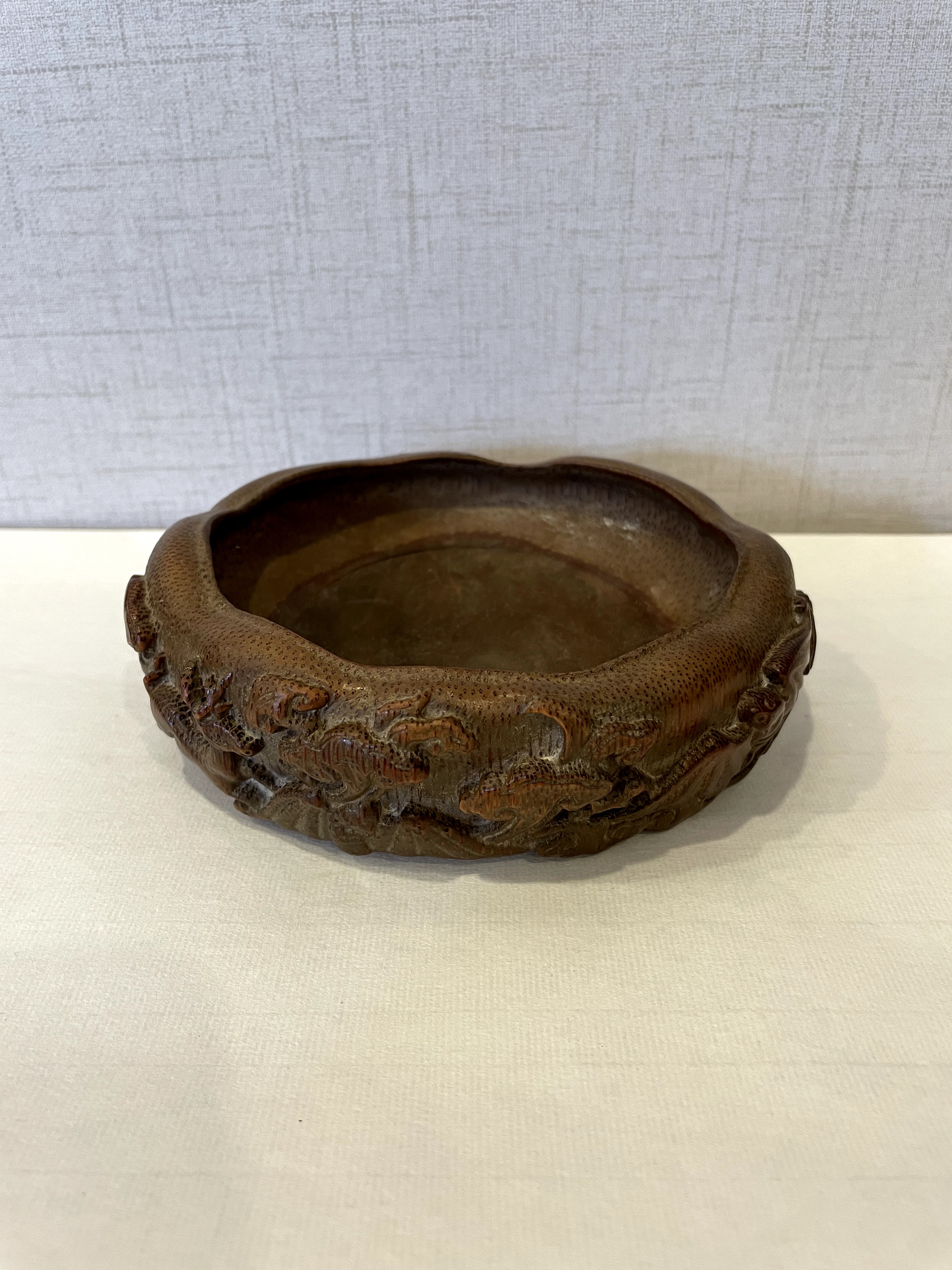 典藏京韵竹木雅器笔洗