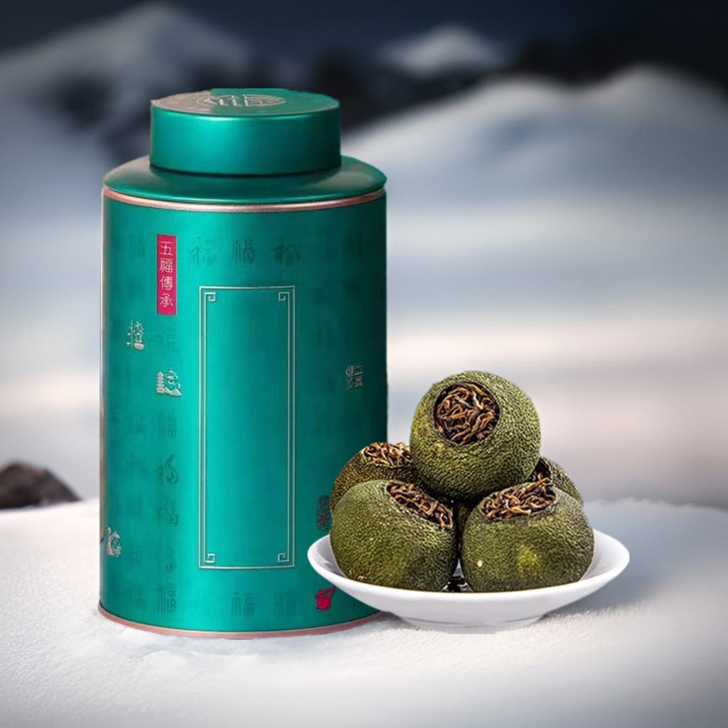 泰百昌新会小青柑普洱茶熟茶正宗十年陈皮熟普洱茶叶柑橘茶150g