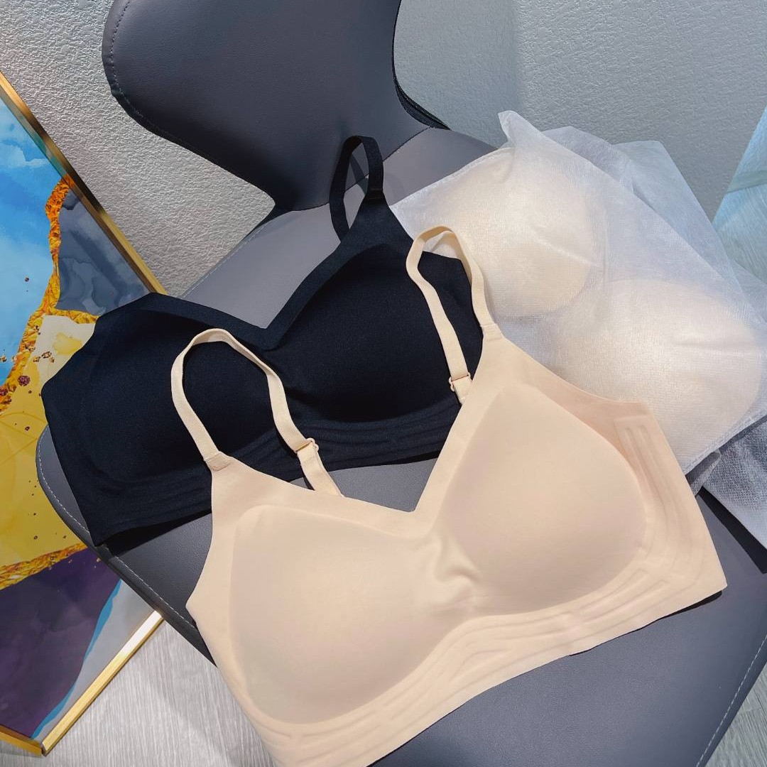 【外扩内衣早C晚A】【小胸显大漫画胸】小棉棉ZXRC072女无痕透气文胸