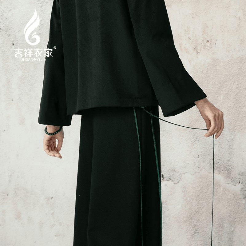 JXIANGYIJIA/吉祥衣家草色入帘青 裤子933226064
