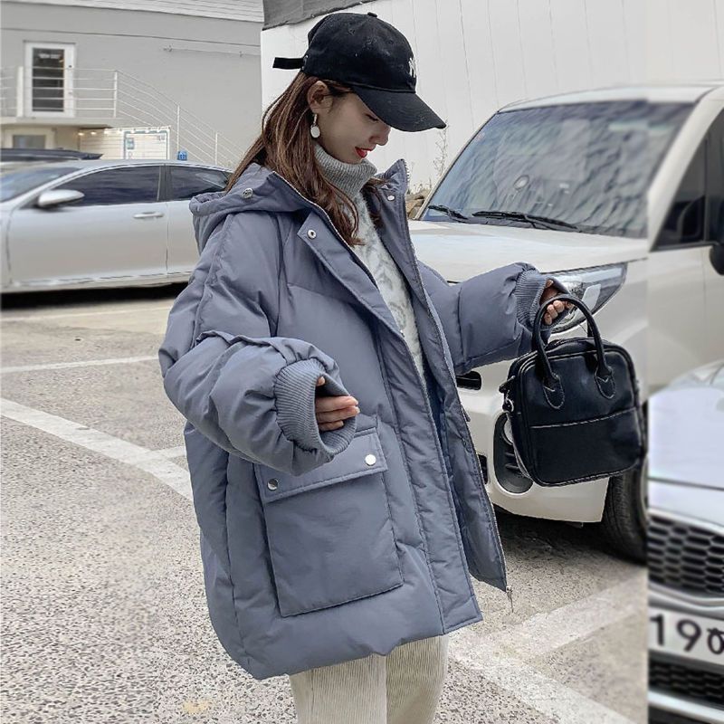 棉服服女2023年新款冬季棉袄外套小个子短款棉衣oversize面包服