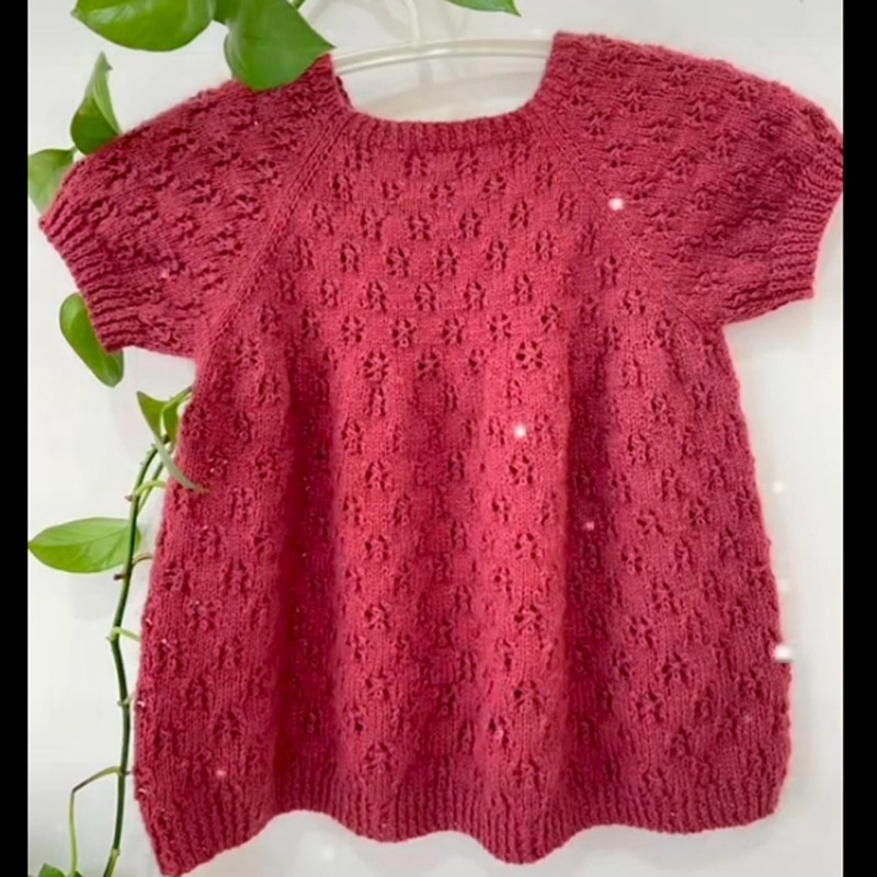 《跳跳糖套头衫》编织视频教程