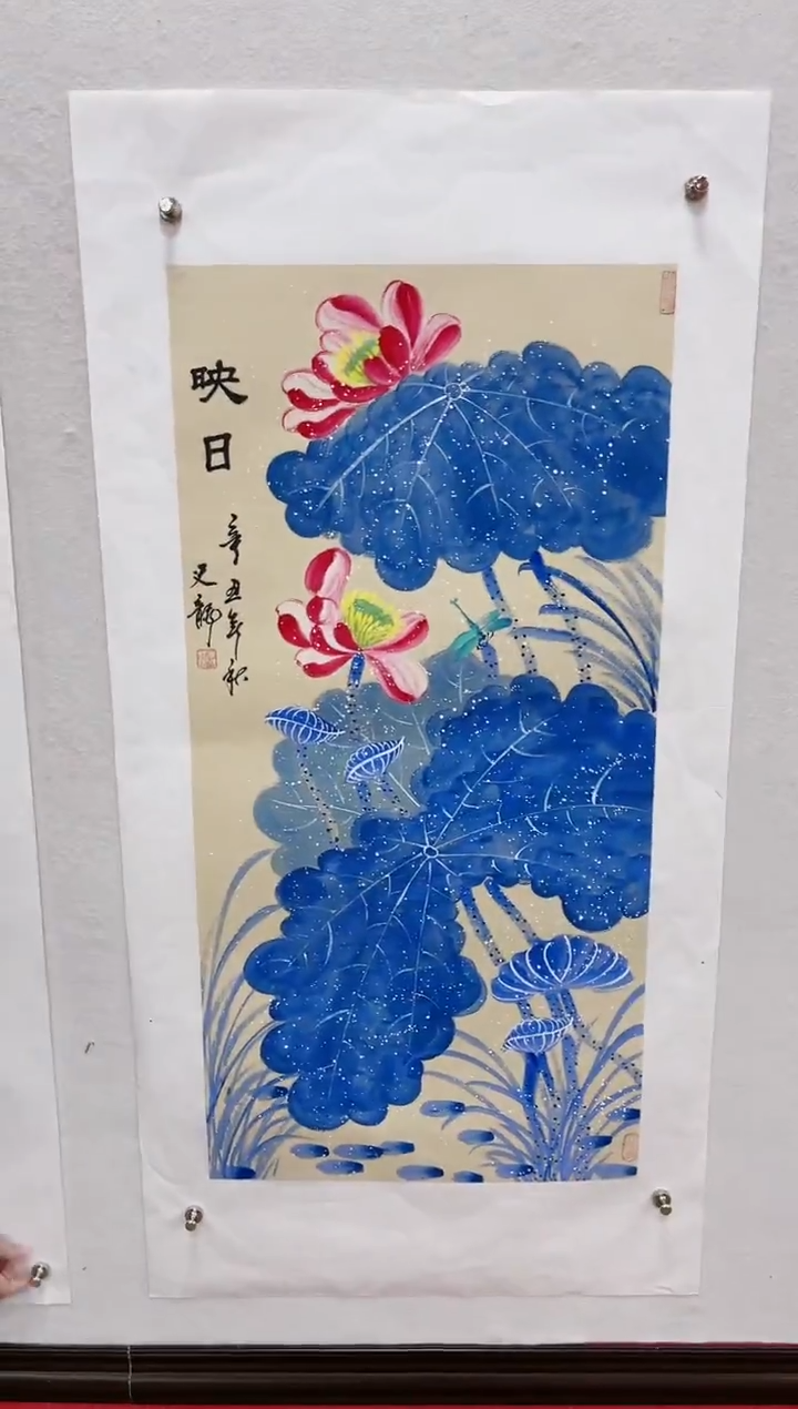 【闪购商品】绘画史龙-小三尺竖荷花-8417