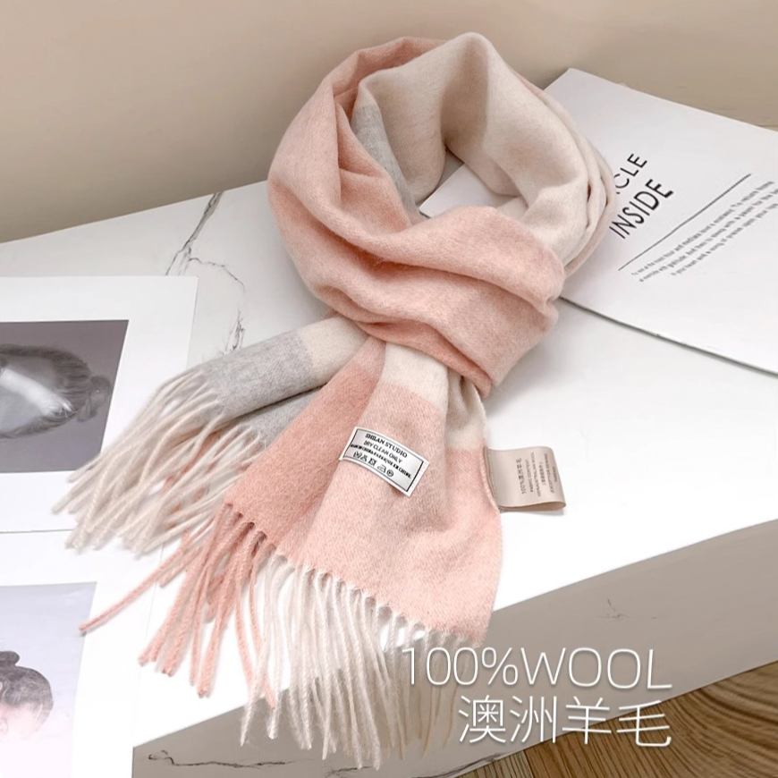 女士生日礼物女生羊毛围巾送女朋友闺蜜高档礼盒冬季学生情侣围脖