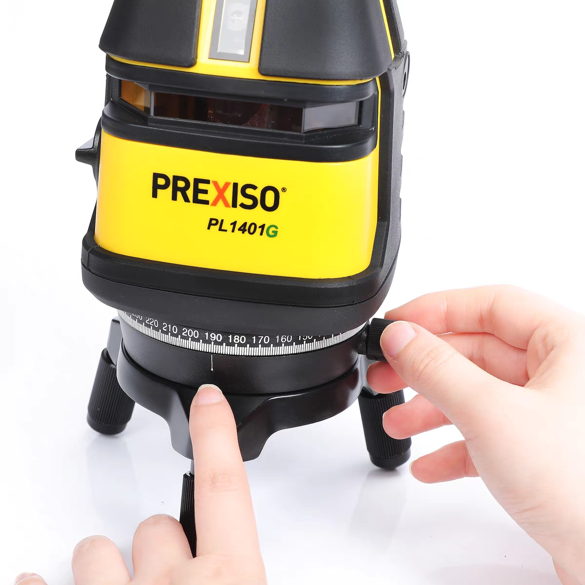 普瑞测pL140高亮绿光五线水平仪带五个强光点每条线各带一个强光