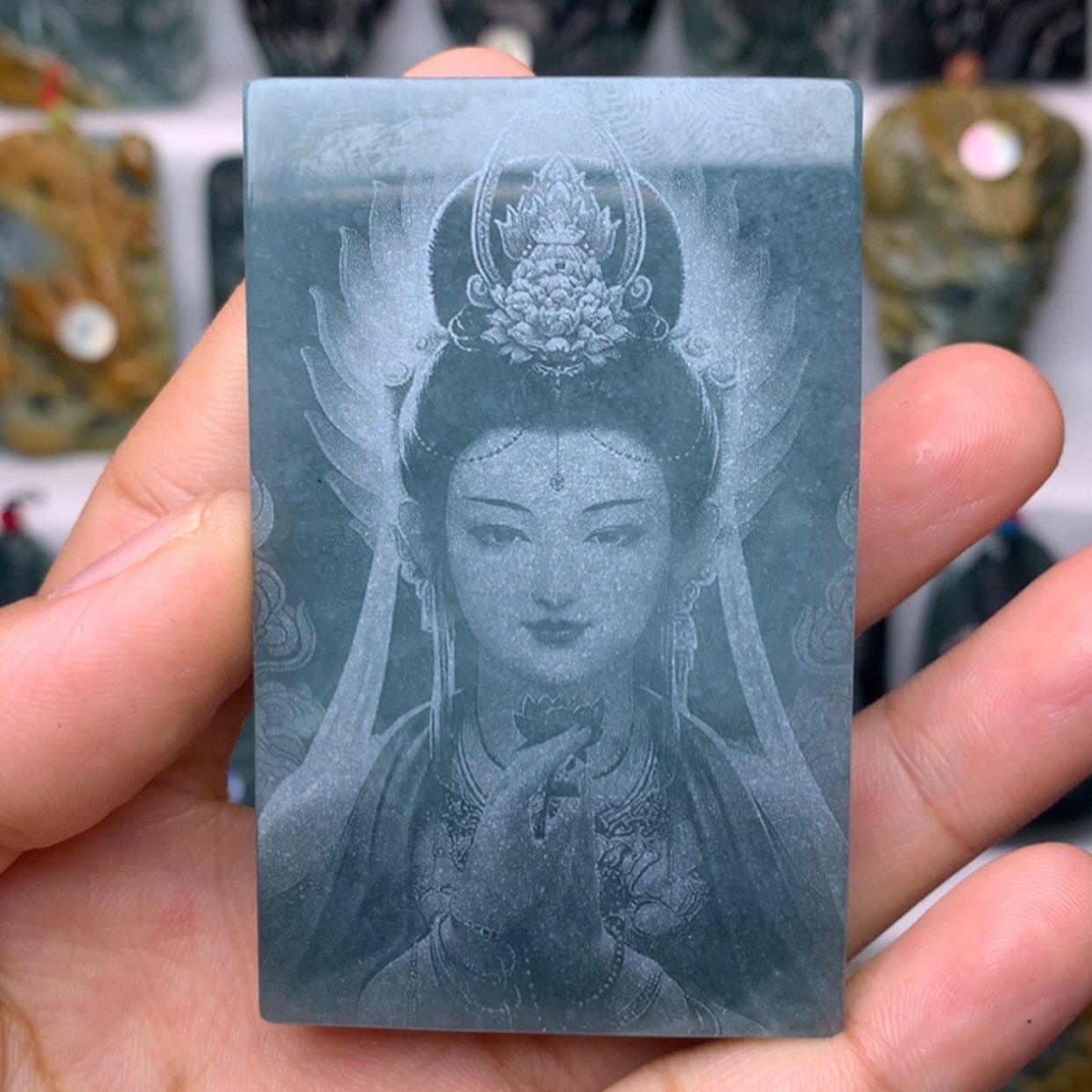 【闪购商品】翡翠吊坠(不含链)未镶嵌