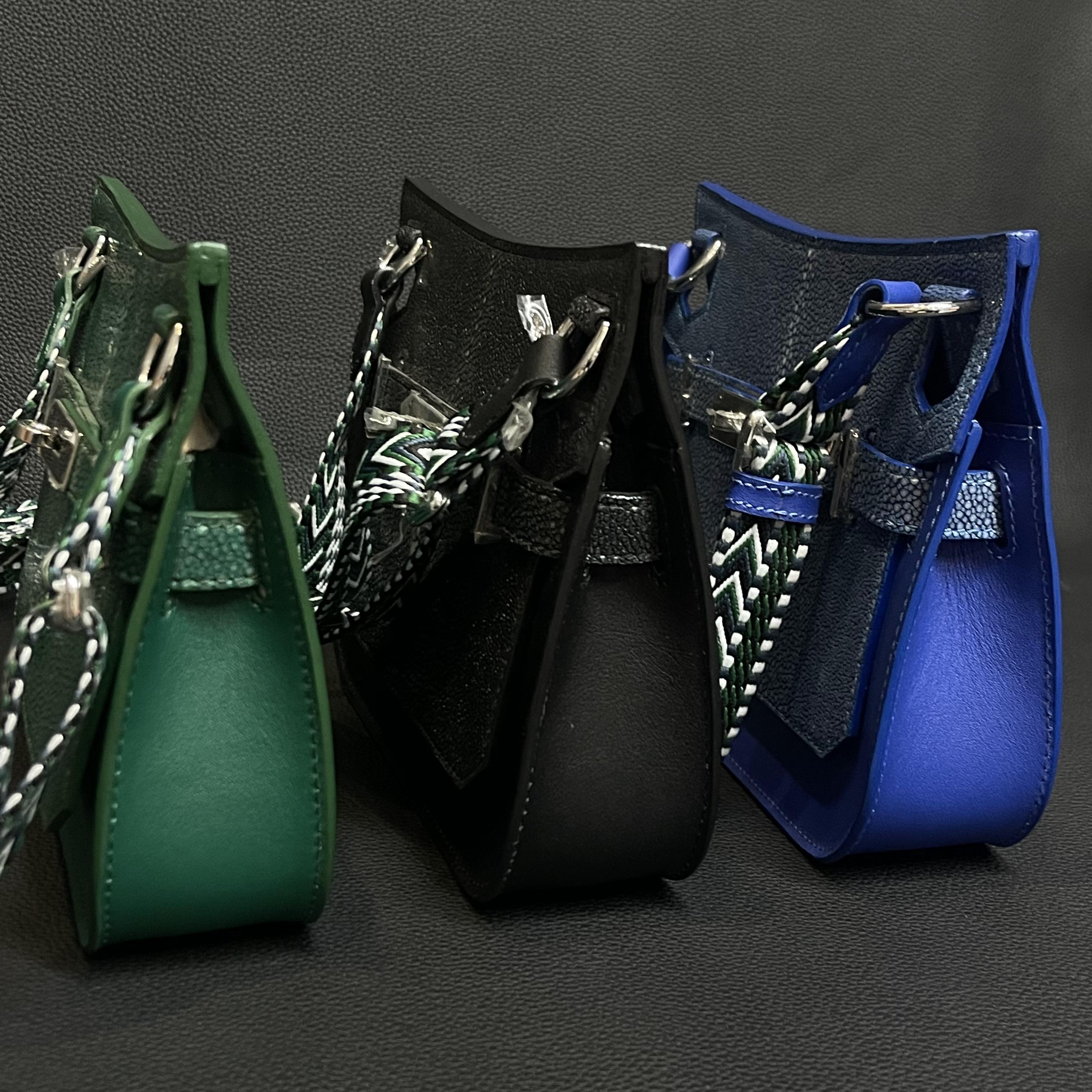 深海珍珠鱼（吉）2024新款秋冬真皮包包单肩腋下休闲女包时尚轻奢包