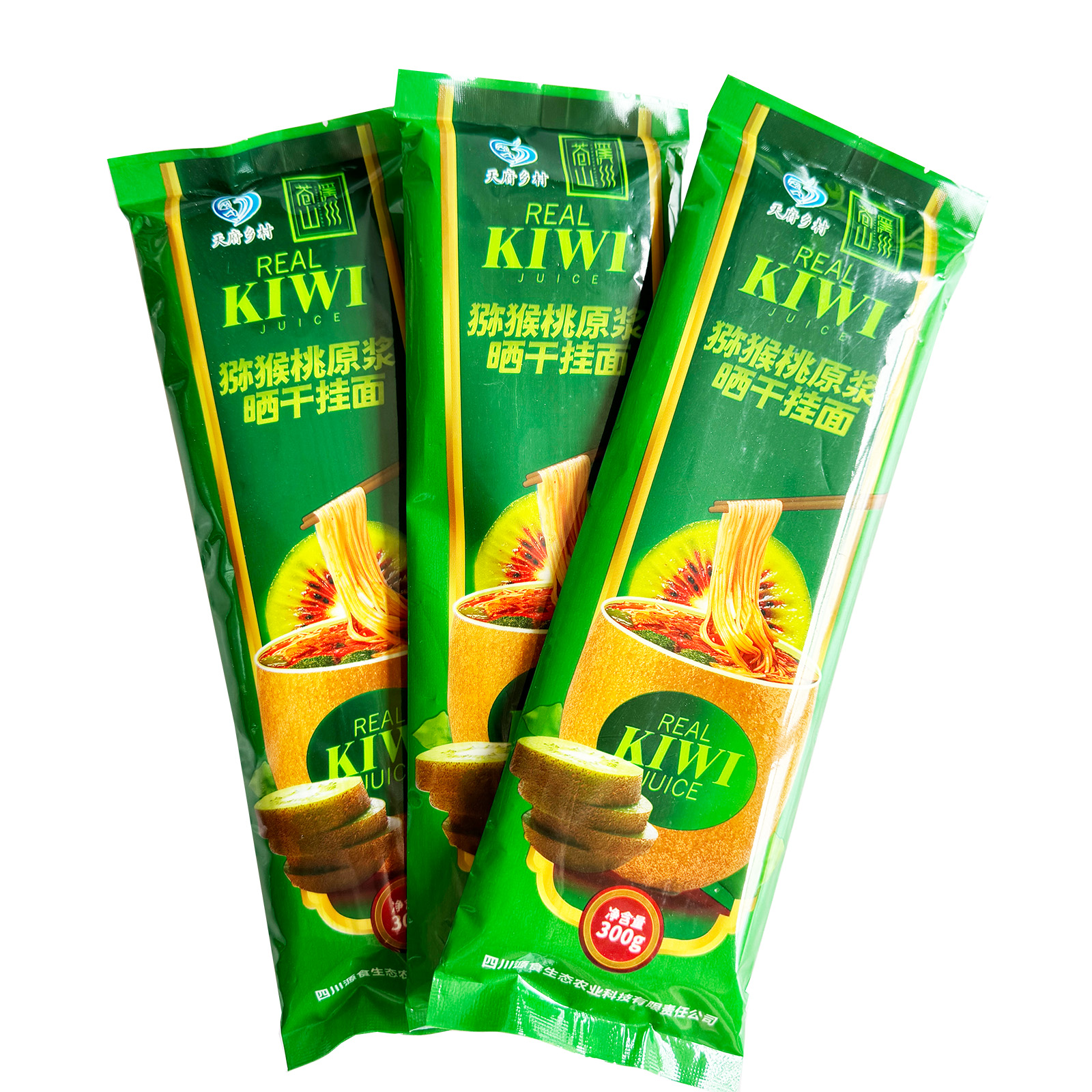 苍溪猕猴桃原浆晒干挂面