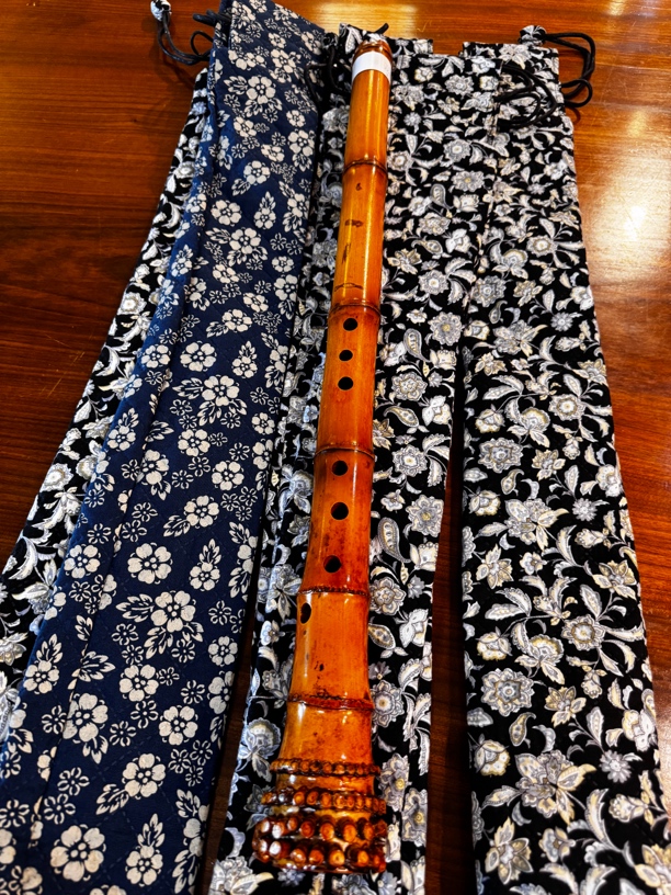 台湾欧阳明仁制作，南箫洞箫专卖，台桂南箫，G调，日月级，瑕疵品。