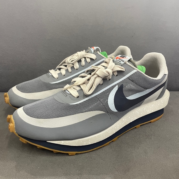 44.5码/Sacai 灰色/4x575/休闲鞋/95新/有盒/DH3114-001