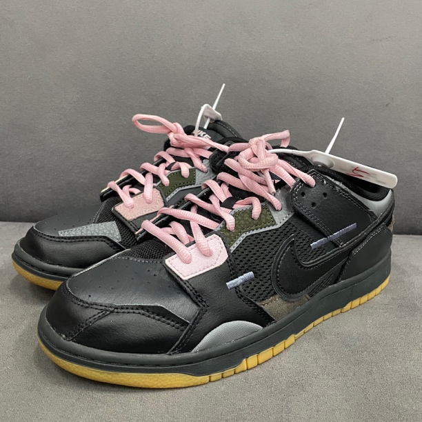 42.5码/DUNK scrap 黑灰/e875/休闲鞋/95新无盒/DB0500-001