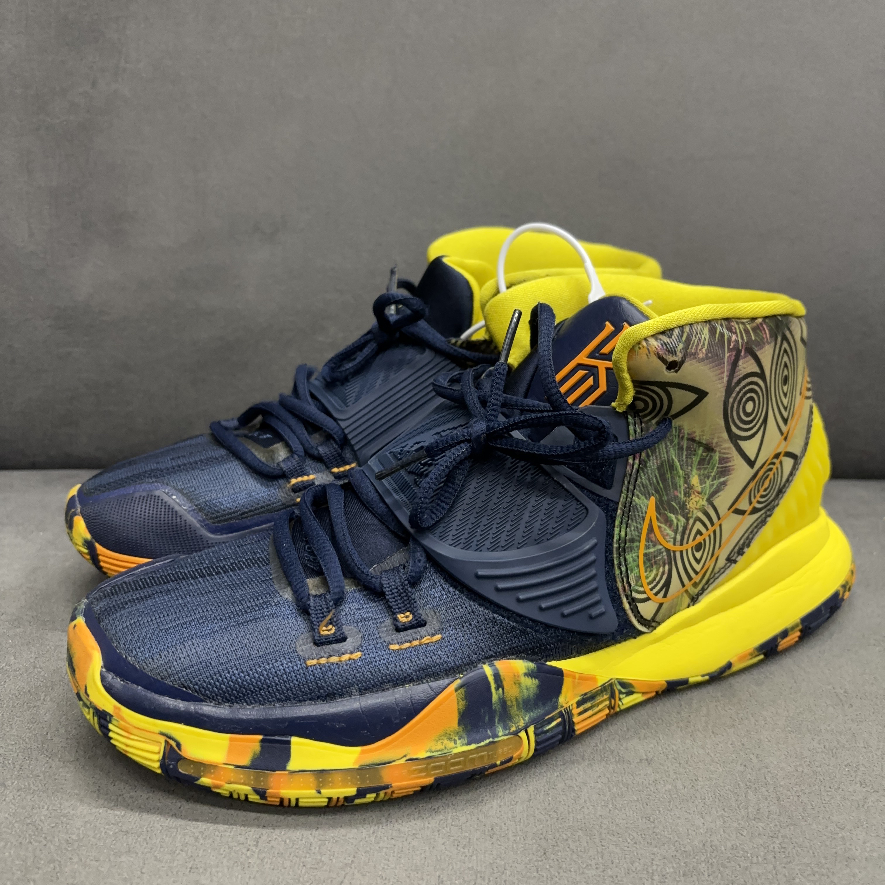 42.5码/欧文6 台北/D516/篮球鞋/95新/无原盒/无鞋垫/CQ7634-401