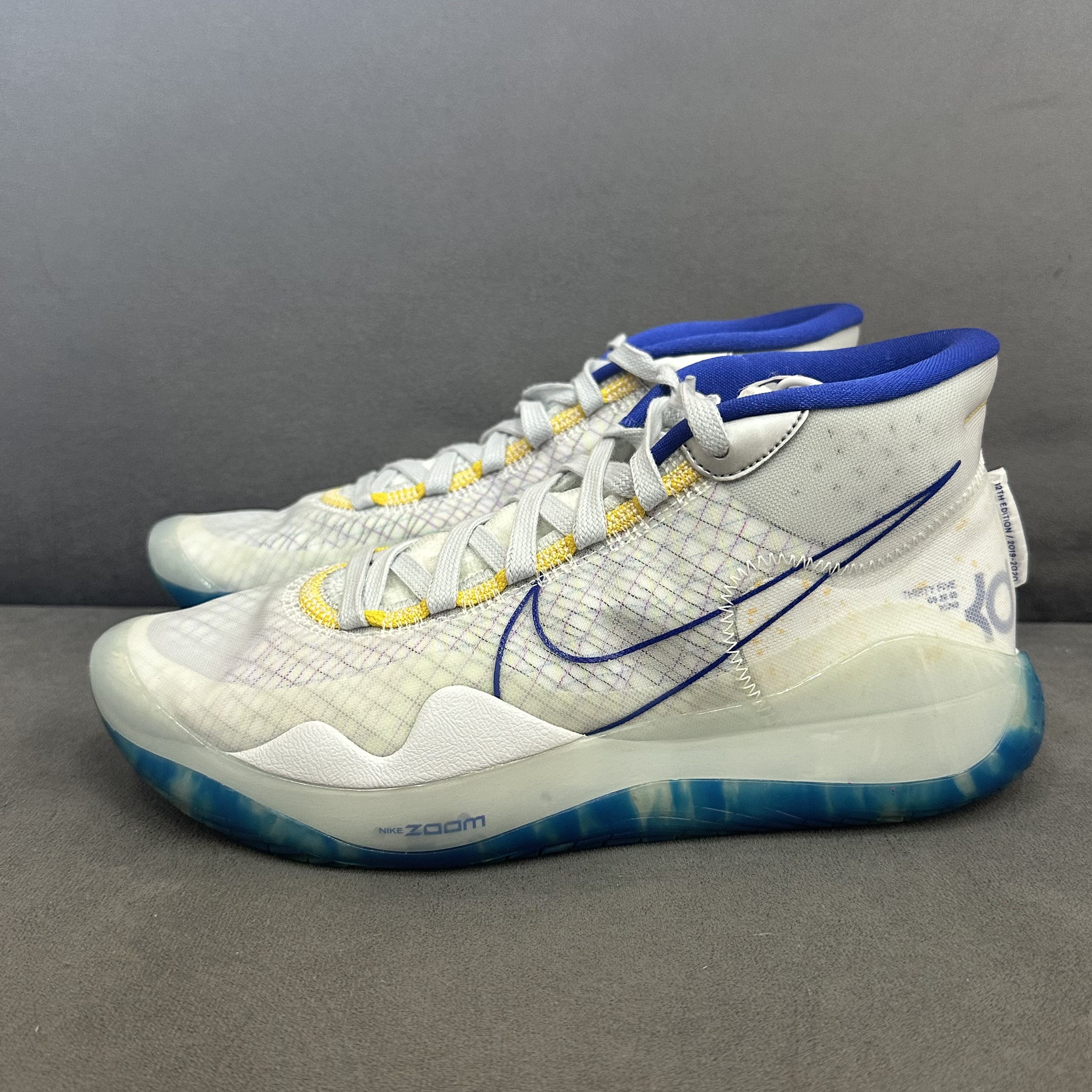 40码/kd12 白色/411678/篮球鞋/全新无原盒/AR4230-100