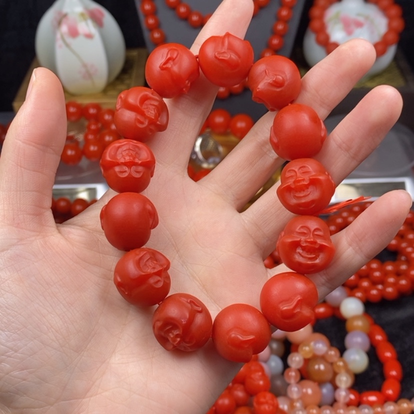 【闪购商品】玛瑙/玉髓珠宝奇石未镶嵌老***游宝山老料笑佛