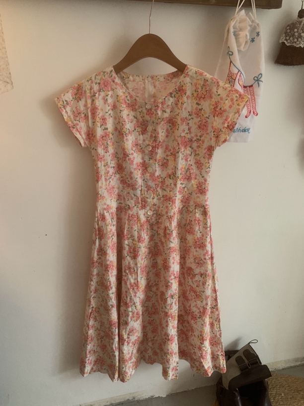 真猪岛vintage古着连衣裙