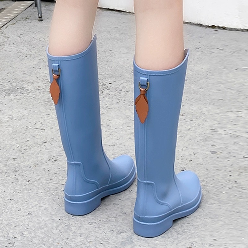2025新款时尚雨鞋女洋气爆款时尚高筒雨靴防水鞋防滑防臭厨房胶鞋
