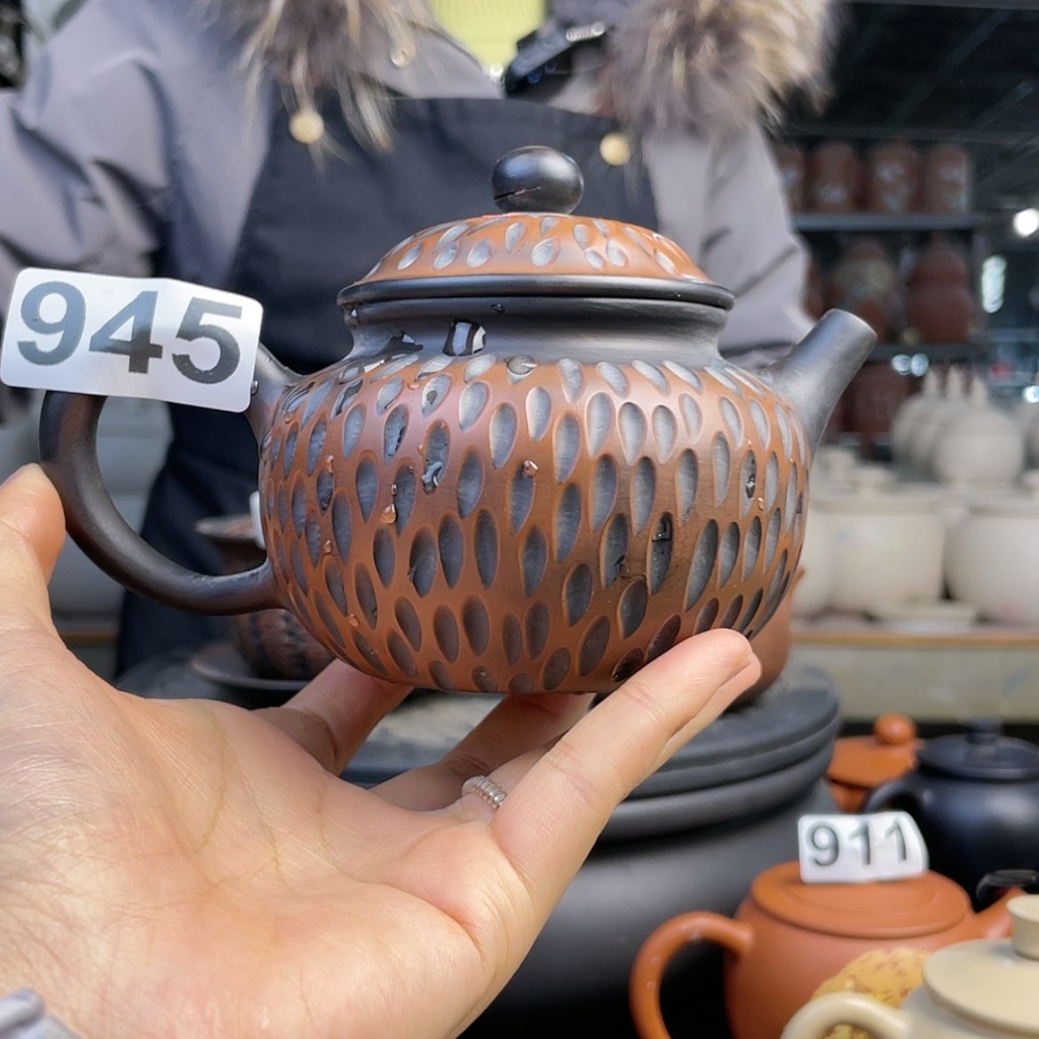 【闪购商品】密胺罐945微瑕刀挖壶