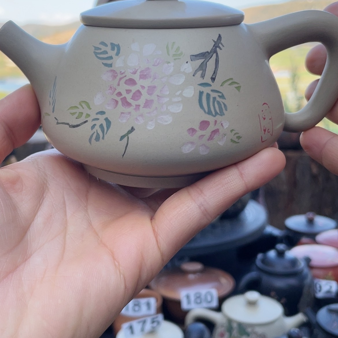 【闪购商品】陶瓷罐207壶手工痕迹