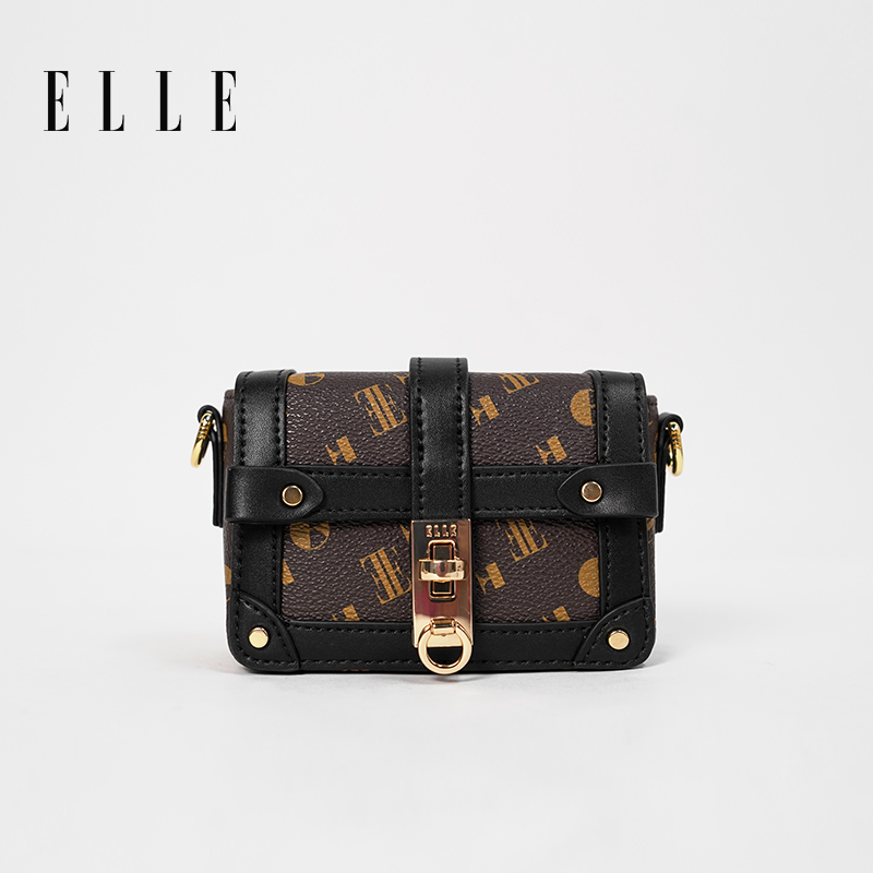 ELLE25年【琥珀流光】PetiteMalle小号宝箱老花斜挎早秋款女包46376