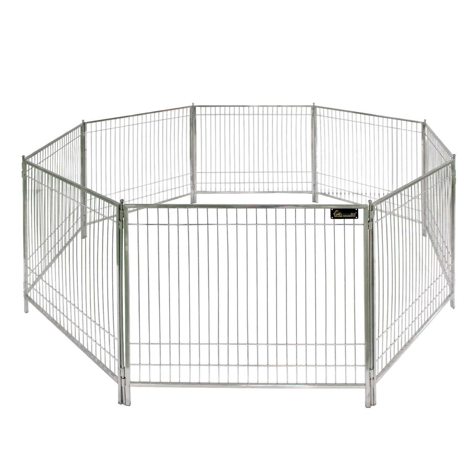 苏力 不锈钢多功能宠物围栏可叠加配件（注意：只是单片围片或底网）