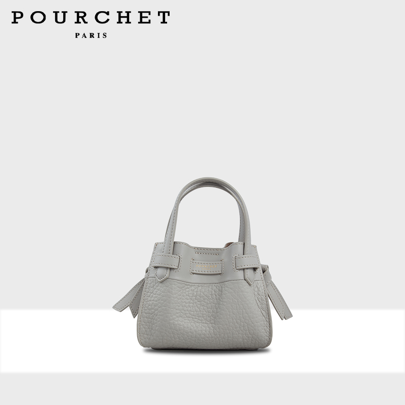 POURCHET/宝榭法国原创设计牛皮包包BLOSSOM小号蜻蜓包出门便携包